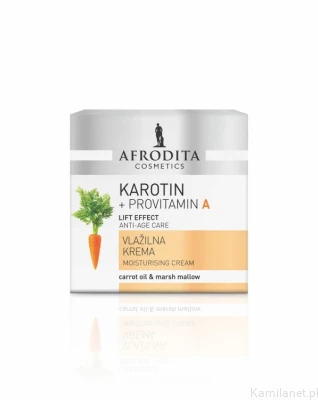 Afrodita KAROTIN KREM NAWILŻAJĄCY PRZECIWZMARSZCZKOWY 50ml