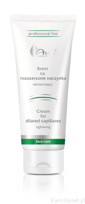 Krem na rozszerzone naczynka wzmacniający 200 ml Ava Professional rutyna, kasztanowiec, czarny bez (id: 618)