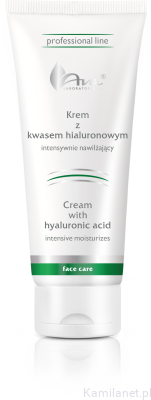 Krem z kwasem hialuronowym, intensywnie nawilżający 200ml Ava Professional (id: 617)
