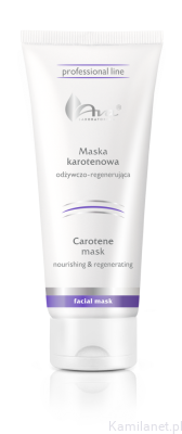 Maska karotenowa odżywczo - regenerująca 200 ml Ava Professional