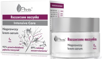 AVA ROZSZERZONE NACZYNKA Naprawczy krem-serum na noc 50ml (id: 2061)